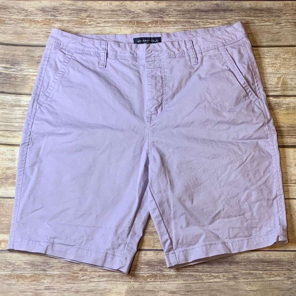 Aeropostale men’s grey khaki shorts size 34